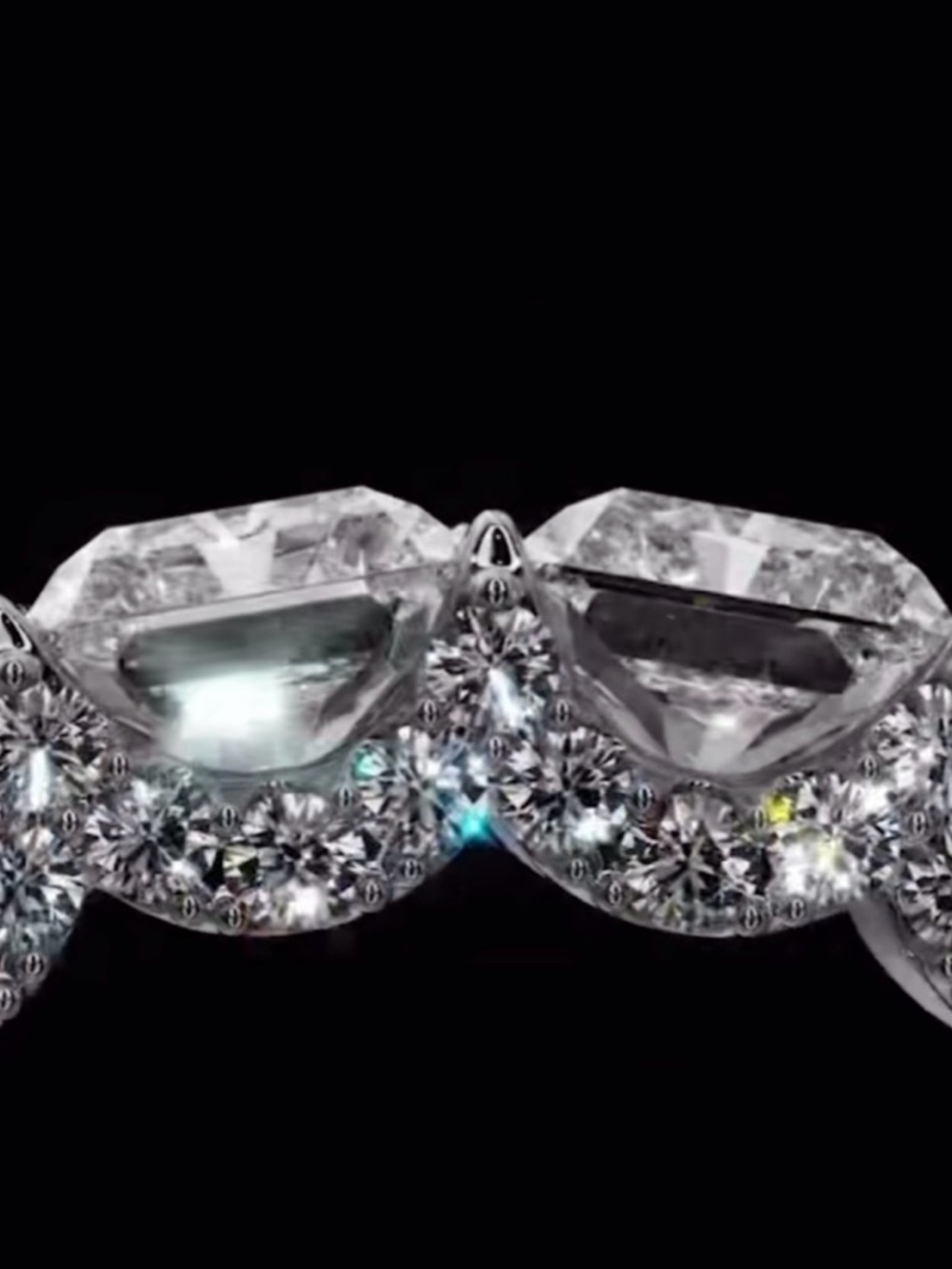 Radiant White Diamond Eternity Band - Women Jewelry - Picture 4 of 4